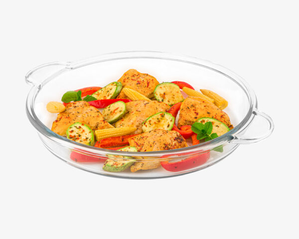 تابه گرد شیشه ای
